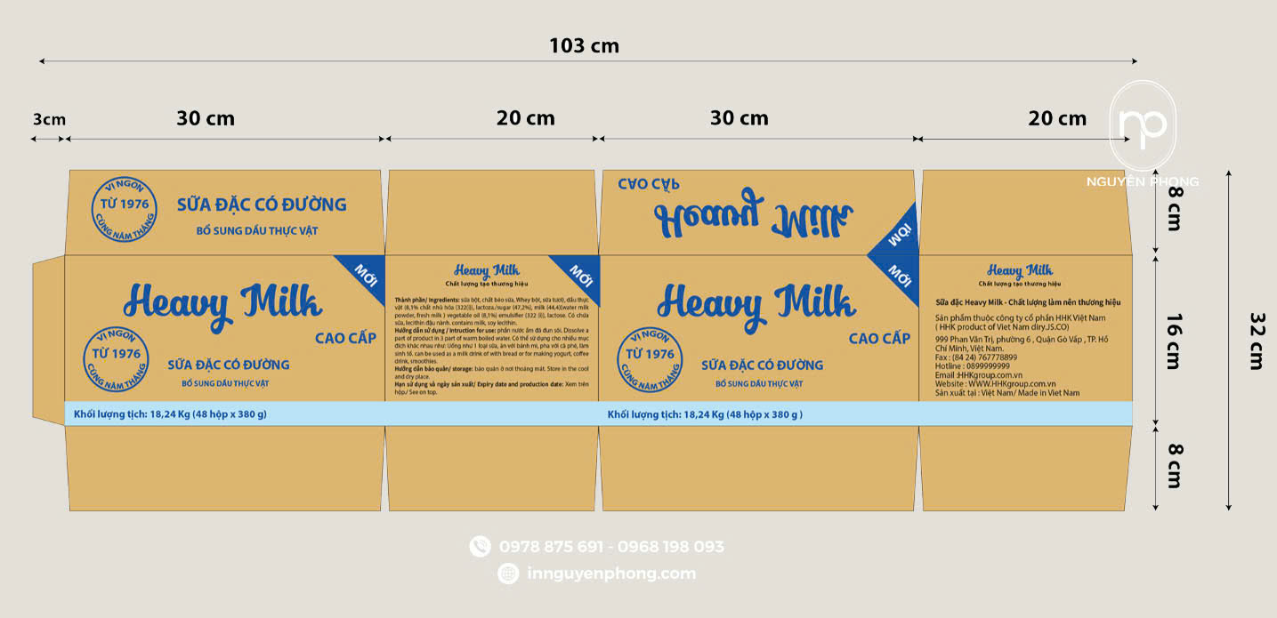 Kích thước thùng carton